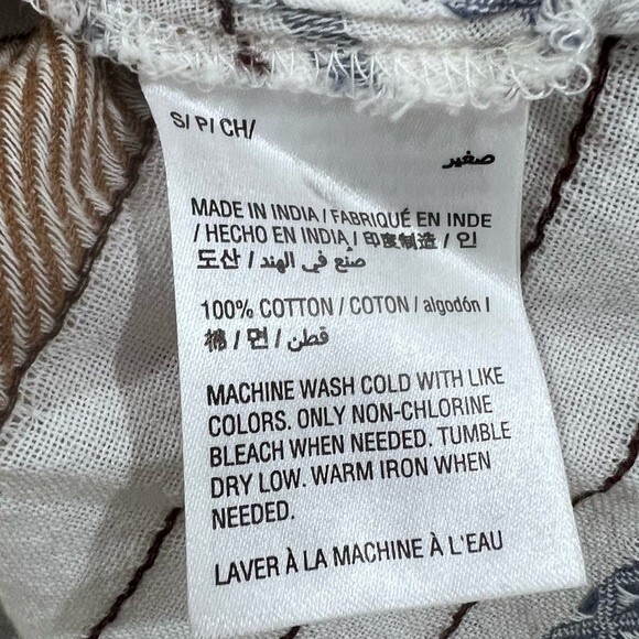 Style & Co 100% cotton striped top size small - Picture 7 of 7